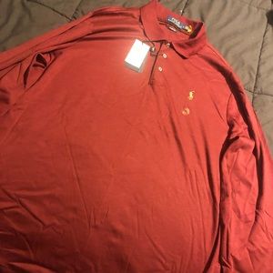 Polo Ralph Lauren Men's Classic-Fit Long Sleeve Soft Cotton Polo Shirt